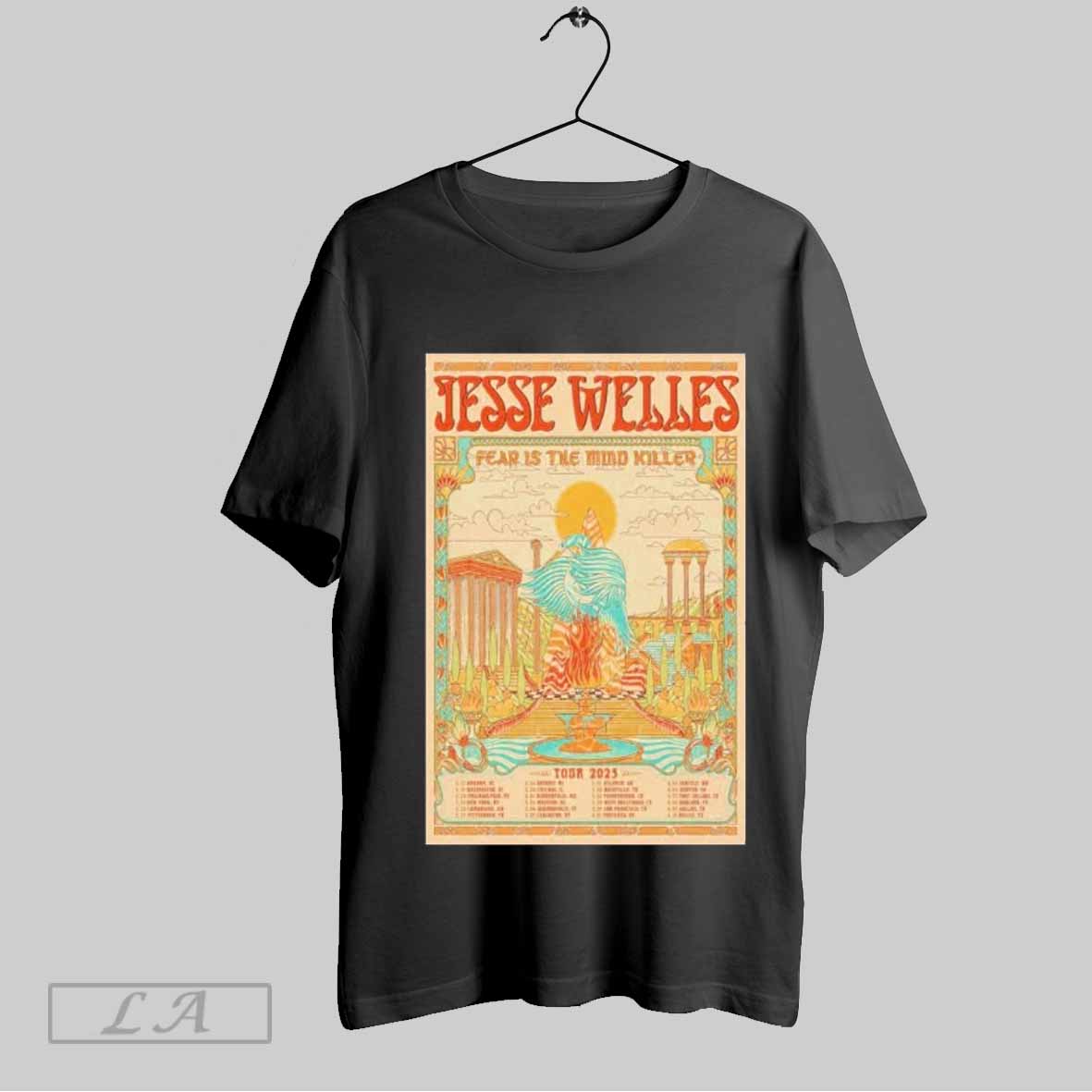Top Jesse Welles Tour 2025 Poster Shirt