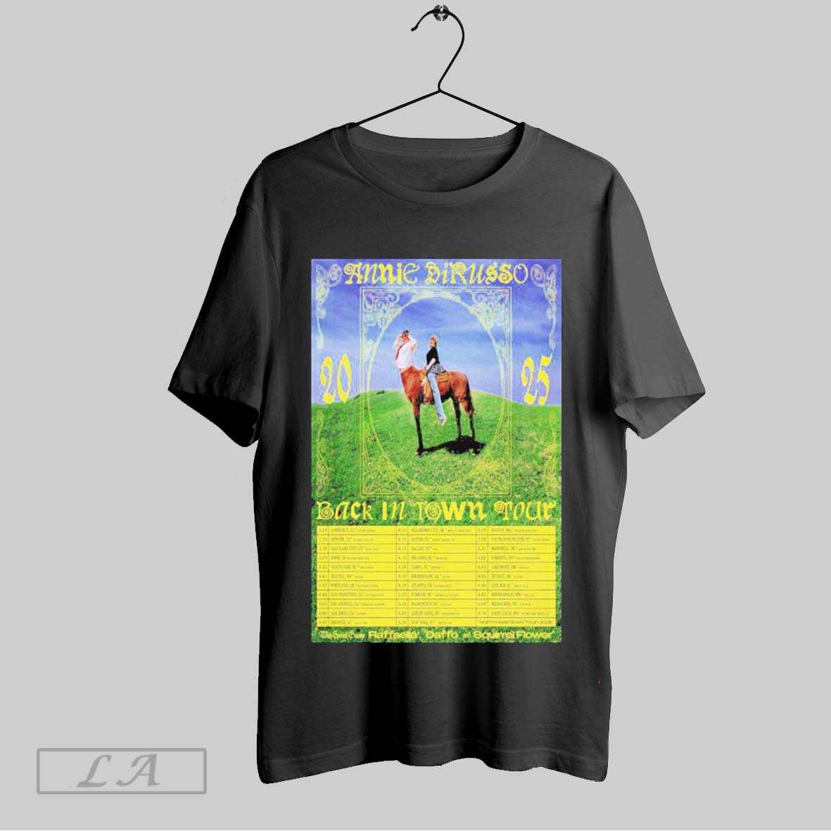 Top Annie Dirusso Back In Town Tour 2025 Dates Poster Sweatshirt Shirt