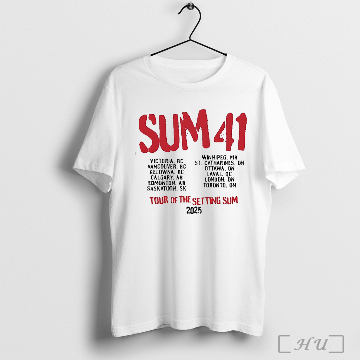 Sum 41 The Final Tour 2025 Shirt Sweatshirt