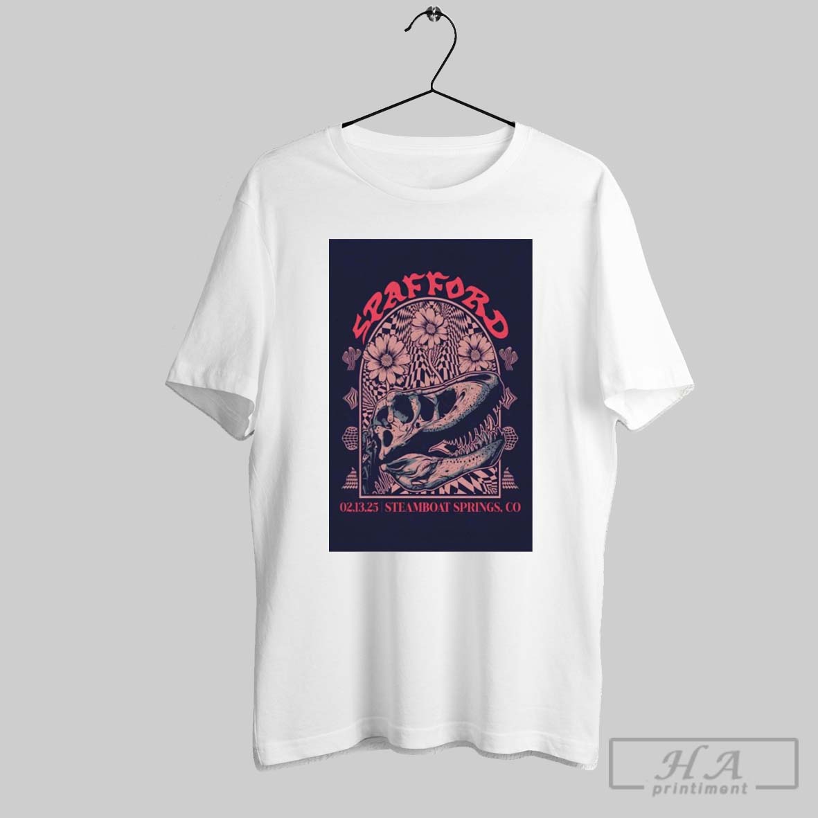 Poster Tour 2025 Spafford Steamboat Springs Co 02 13 25 Shirt