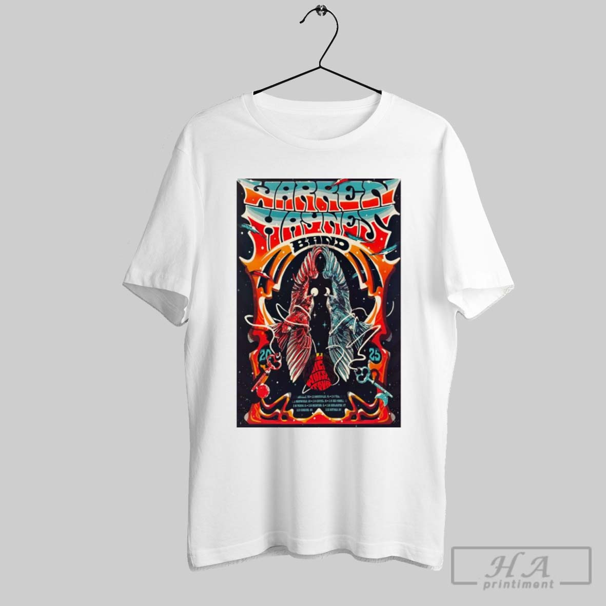 Poster Warren Haynes Band Million Voices Whisper Winter Tour 2025 Shirt