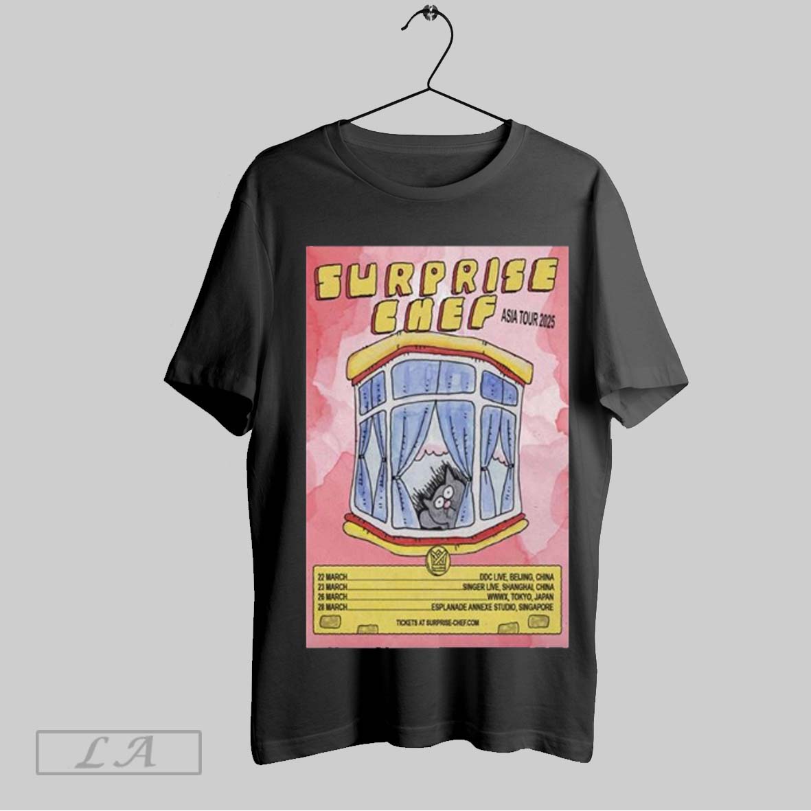Original Surprise Chef 2025 Asia Tour Shirt