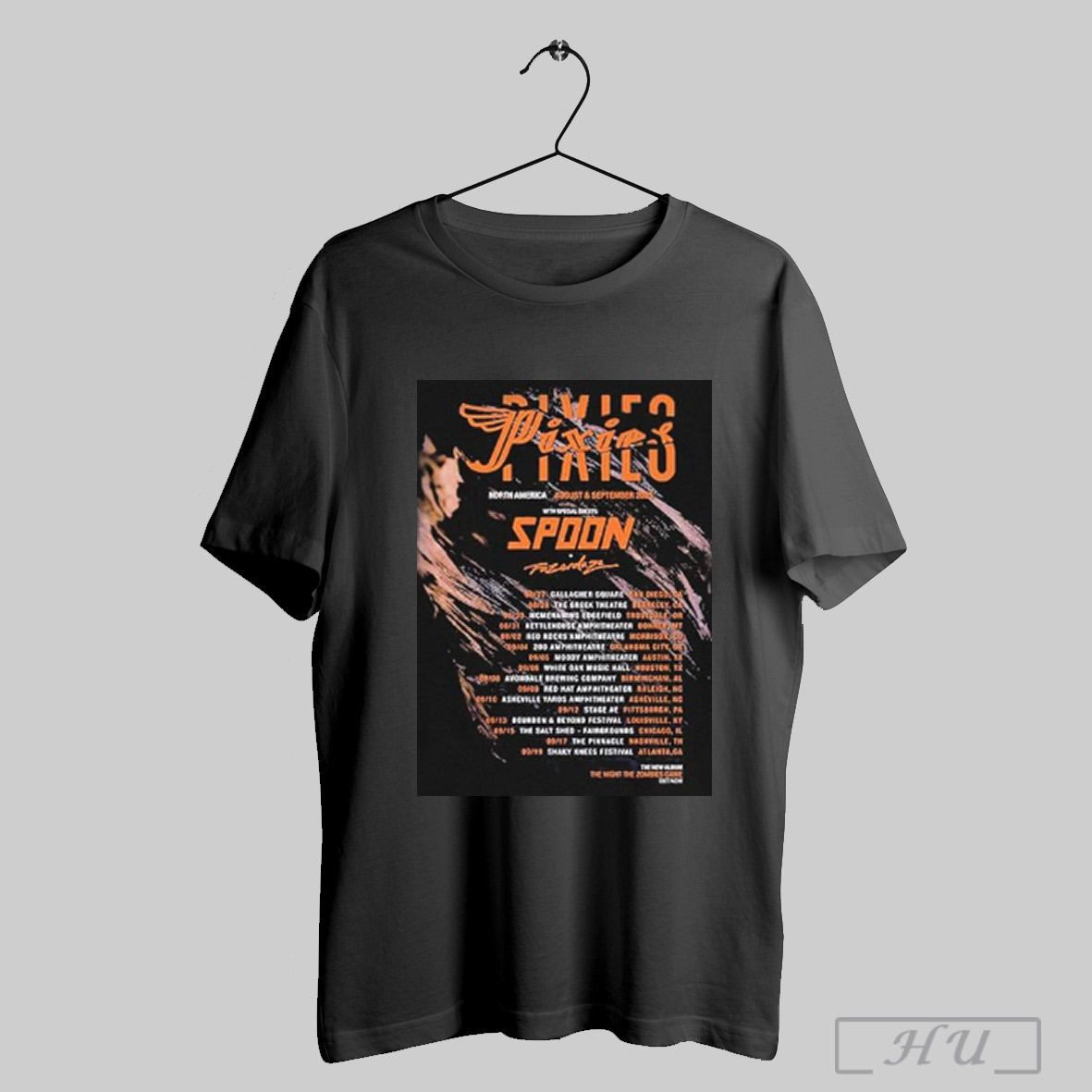 Pixies North American Tour 2025 On August And September Tour Dates Shirt Sweatshirt