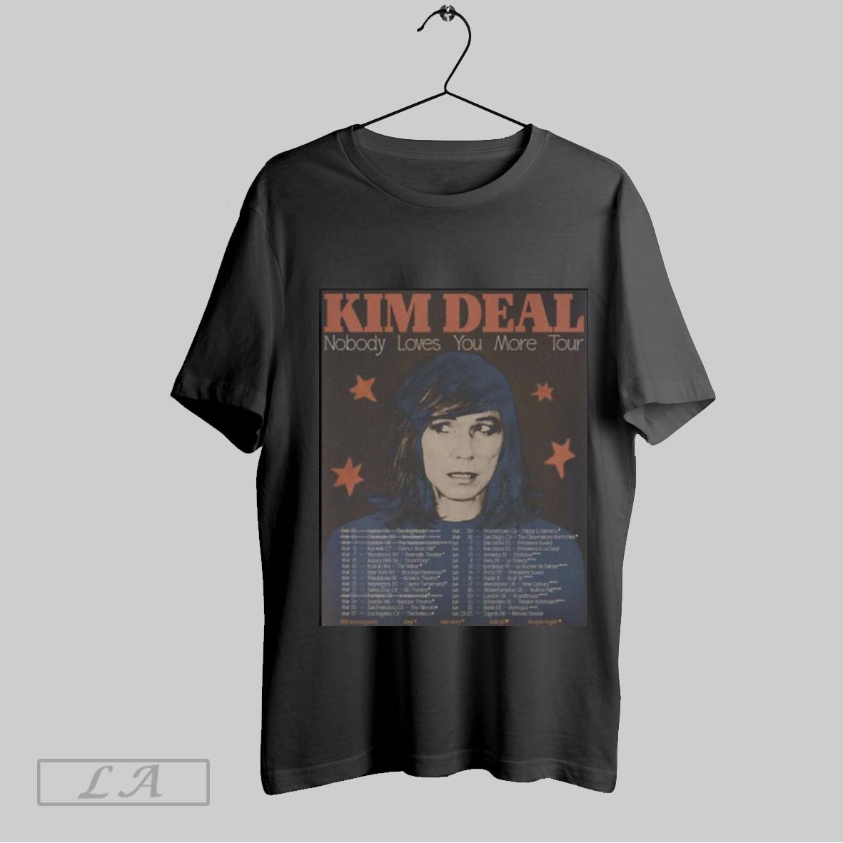 Original Kim Deal Nobody Loves You More Tour 2025 Shirt Hoodie Shirt