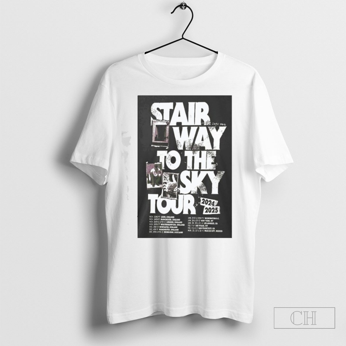 Official Zayn Malik Stairway To The Sky Tour 2024 2025 ShirtShirt