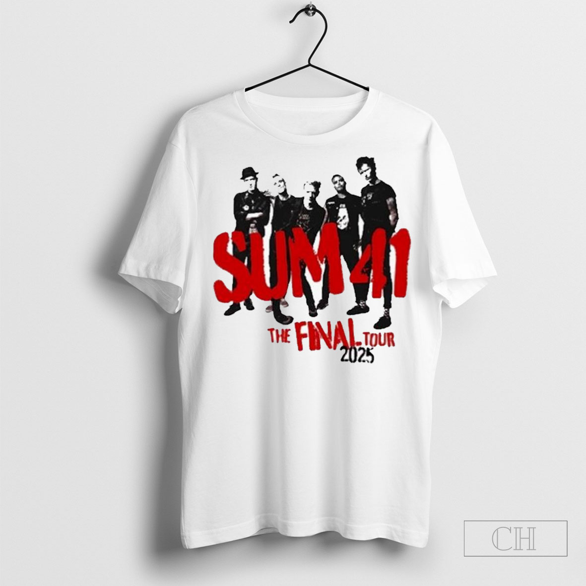 Official Sum 41 The Final Tour Of The Setting Sum 2025 Shirt