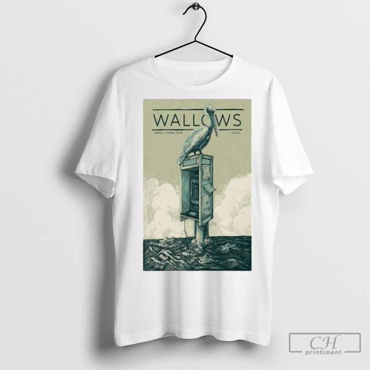 Official Wallows Model More Tour 2 23 2025 Clearwater Fl Shirt