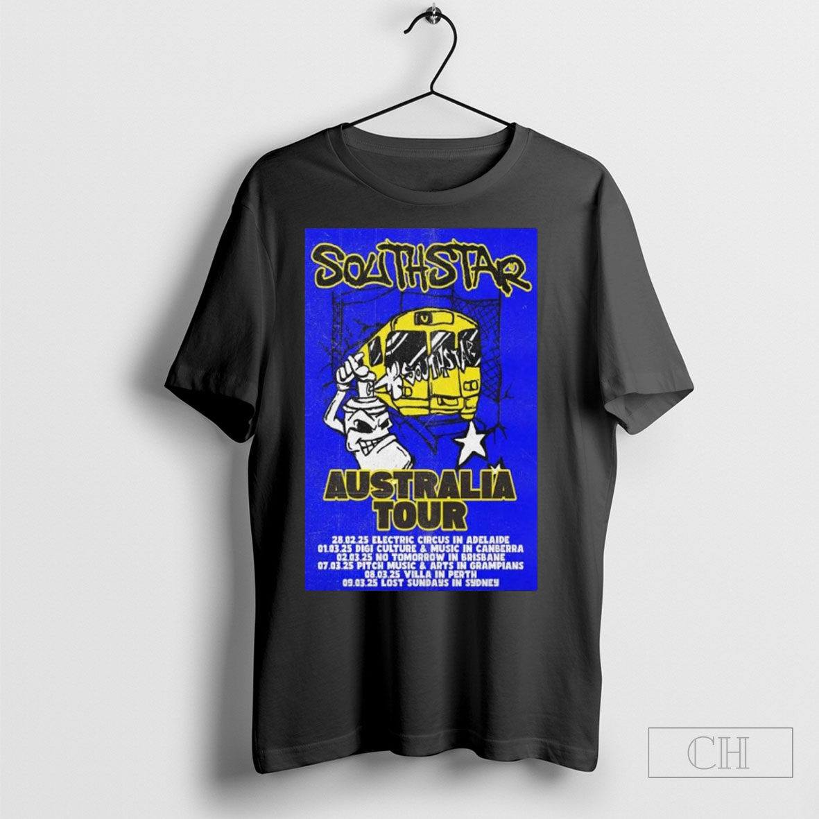 Official Southstar 2025 Australia Tour Poster Shirt