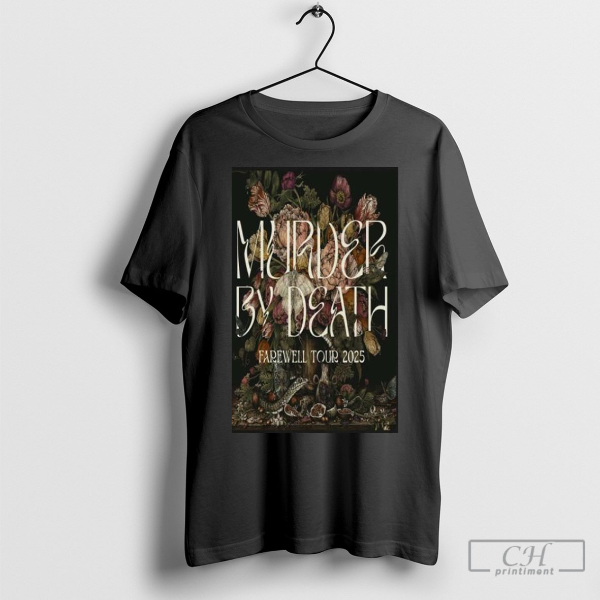 Official Murder By Death Farewell Tour 2025 Shows Shirt Poster
