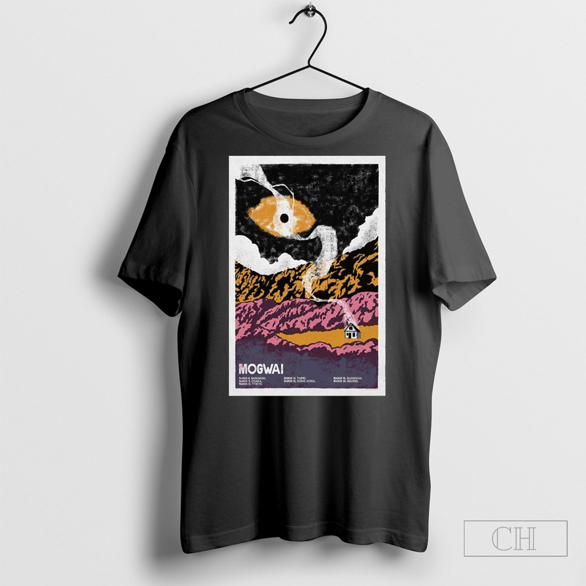 Official Mogwai World Tour Asian 2025 Shirt