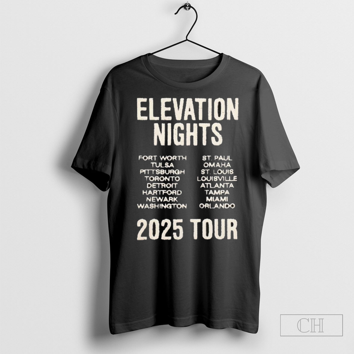 Official Elevation Nights Tour Shirt 2025 City SweatshirtShirt