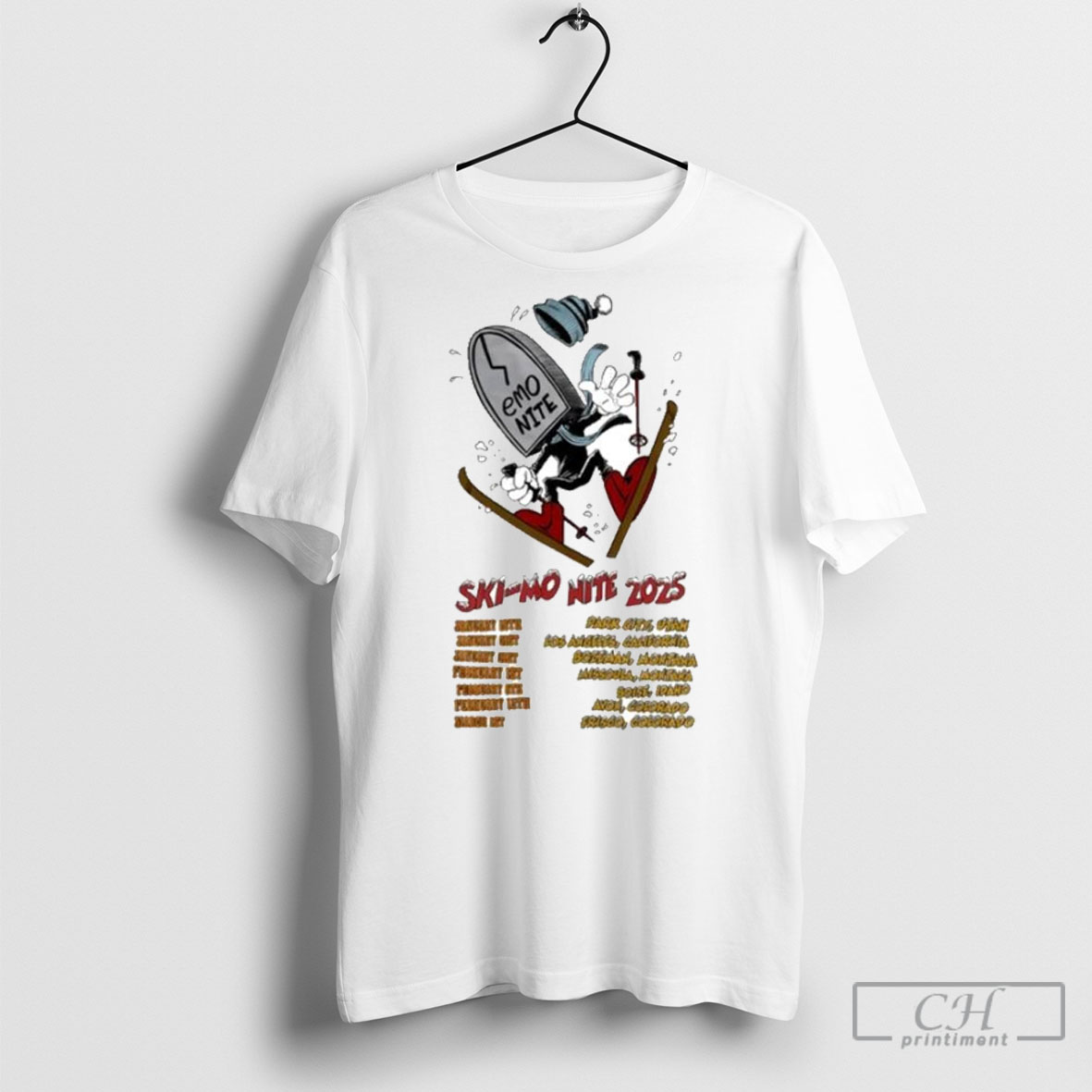 Official Emo Nite Ski Mo Nite Tour 2025 Shirt