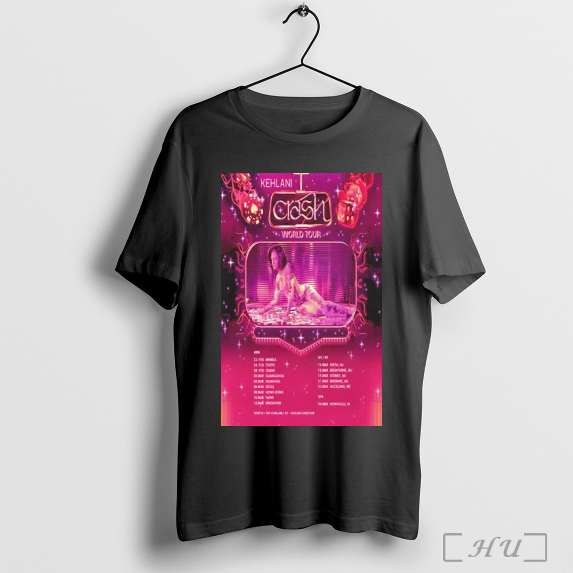 Kehlani Crash World Tour 2025 Poster Shirt