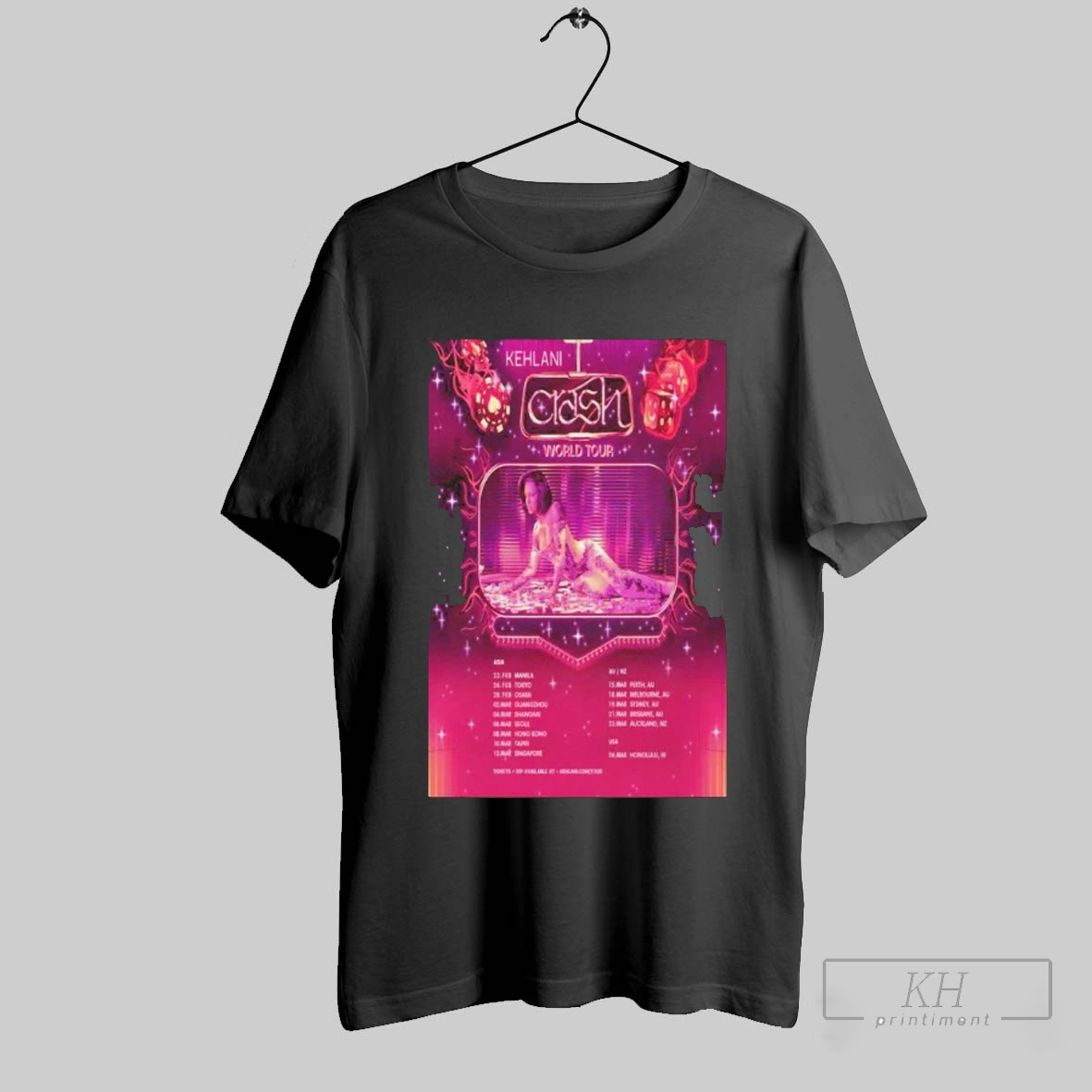 Kehlani Crash World Tour 2025 Poster Shirt Shirt