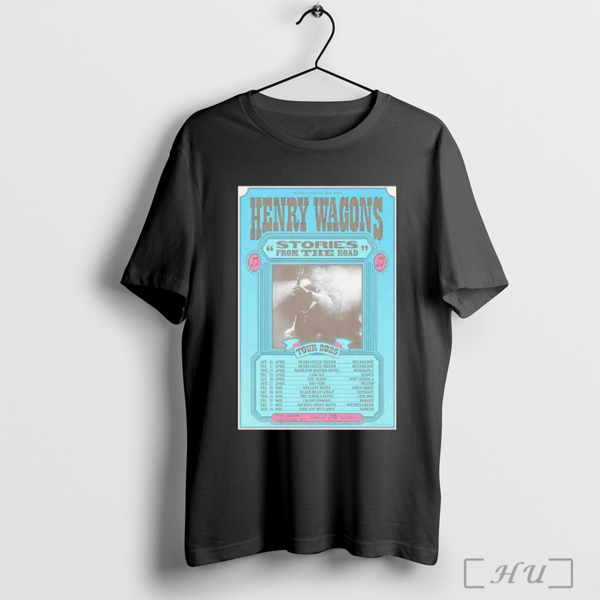 Henry Wagons Stories From The Road Tour 2025 Poster Shirt
