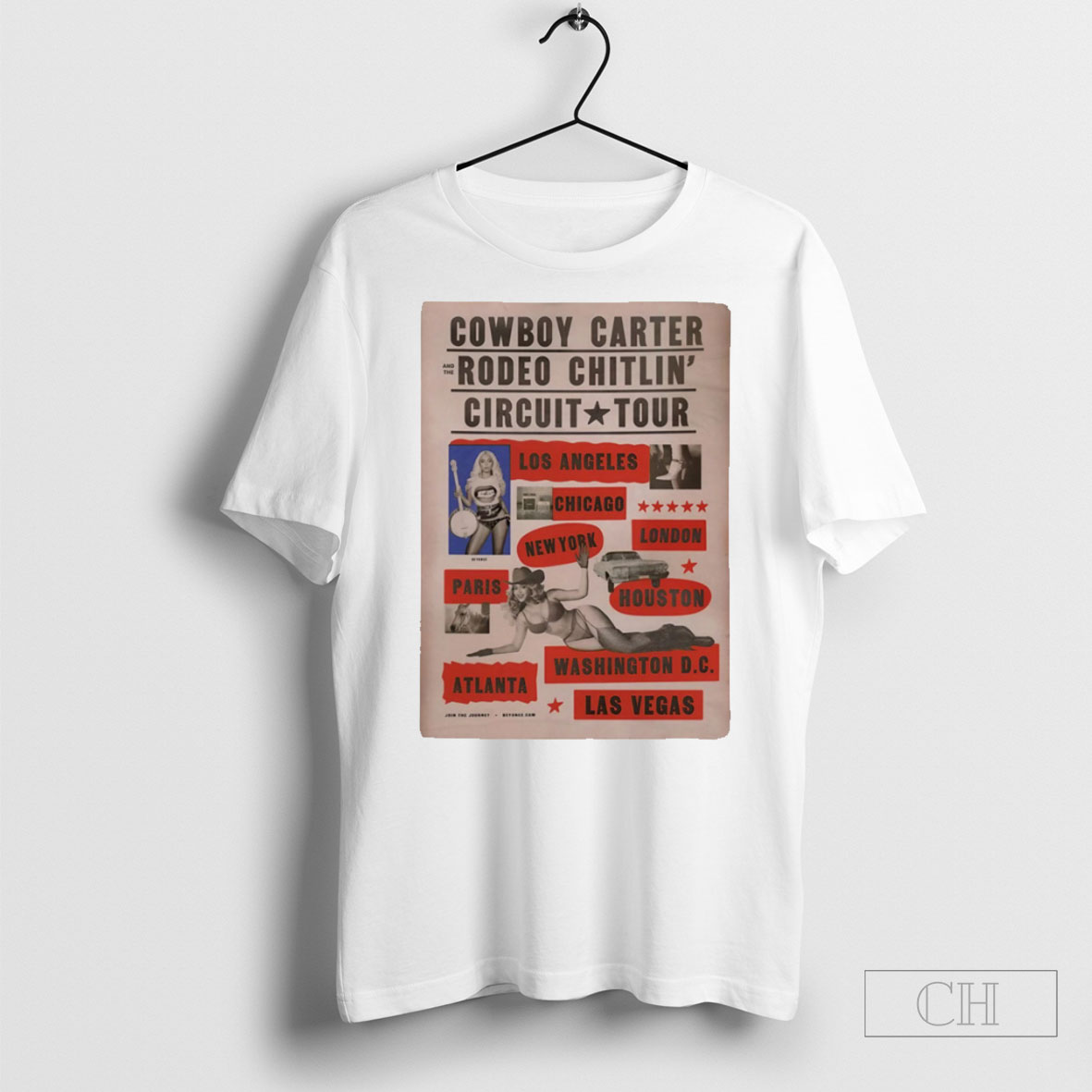 Beyonce Cowboy Carter Rodeo Chitlin Circuit Tour 2025 Poster Shirt