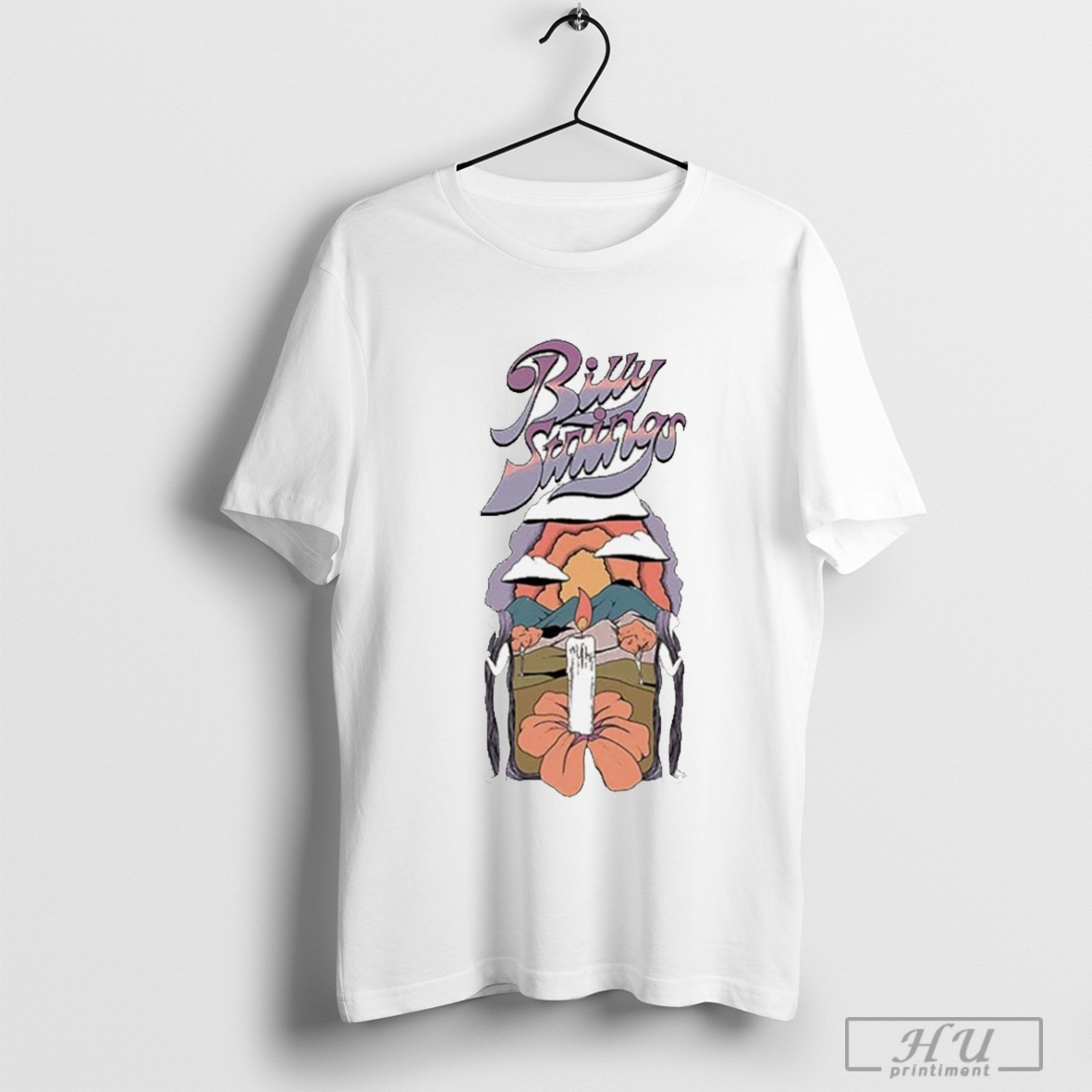 Billy Strings 2025 Winter Tour Candle Tee With Dates Shirt