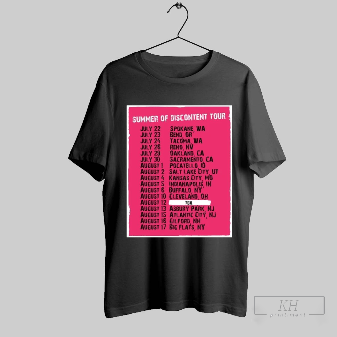 Bad Religion 2025 Summer Of Discontent Tour Dates Shirt Shirt