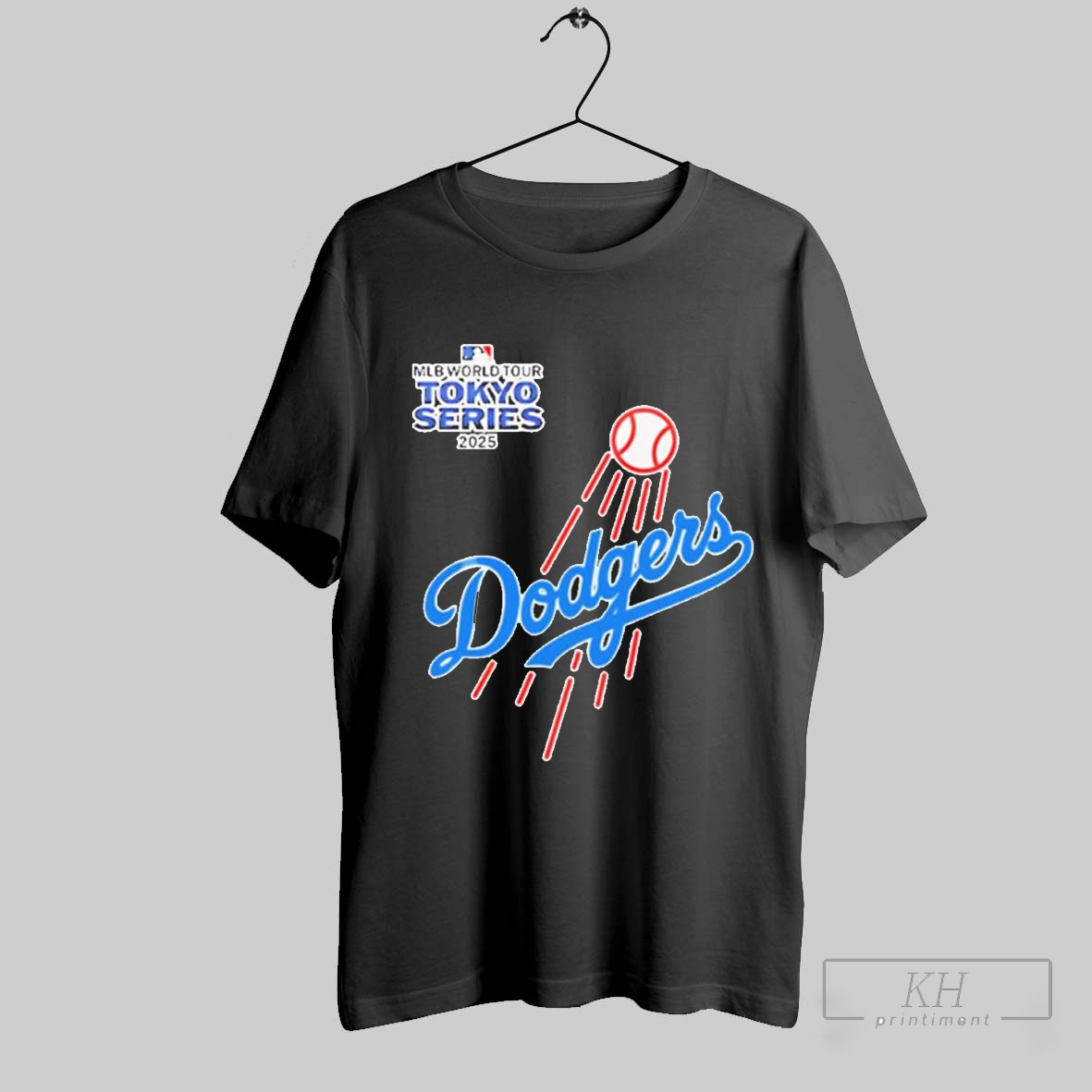 2025 Tokyo Series Tour Los Angeles Dodgers Logo Shirt Shirt