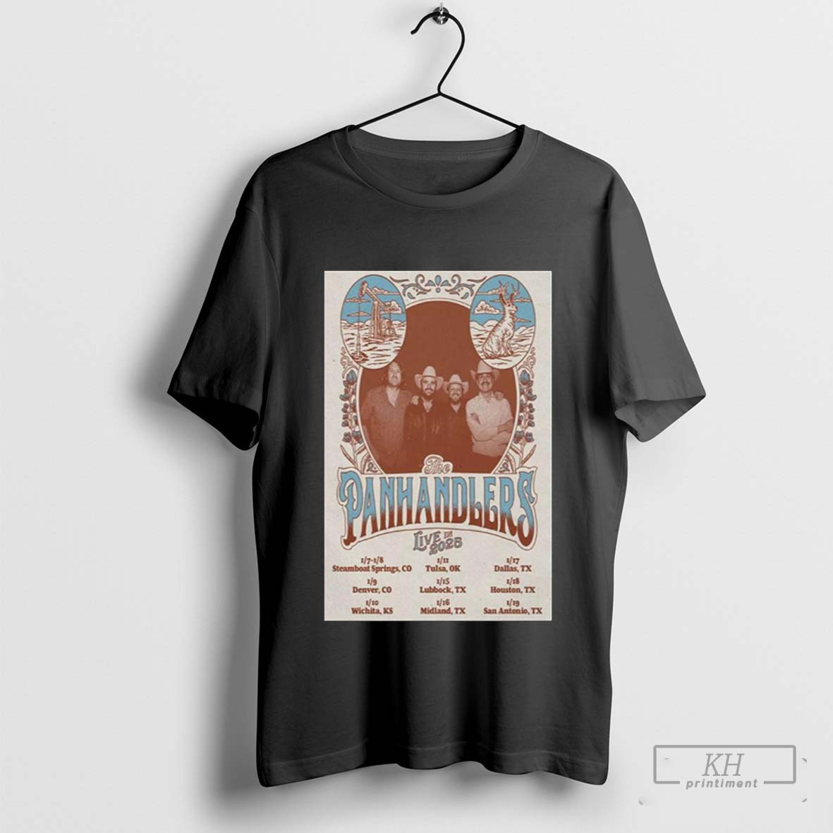 Poster The Panhandlers Live In Tour 2025 Shirt Shirt Cutom Poster Coffee Mugs Ornaments
