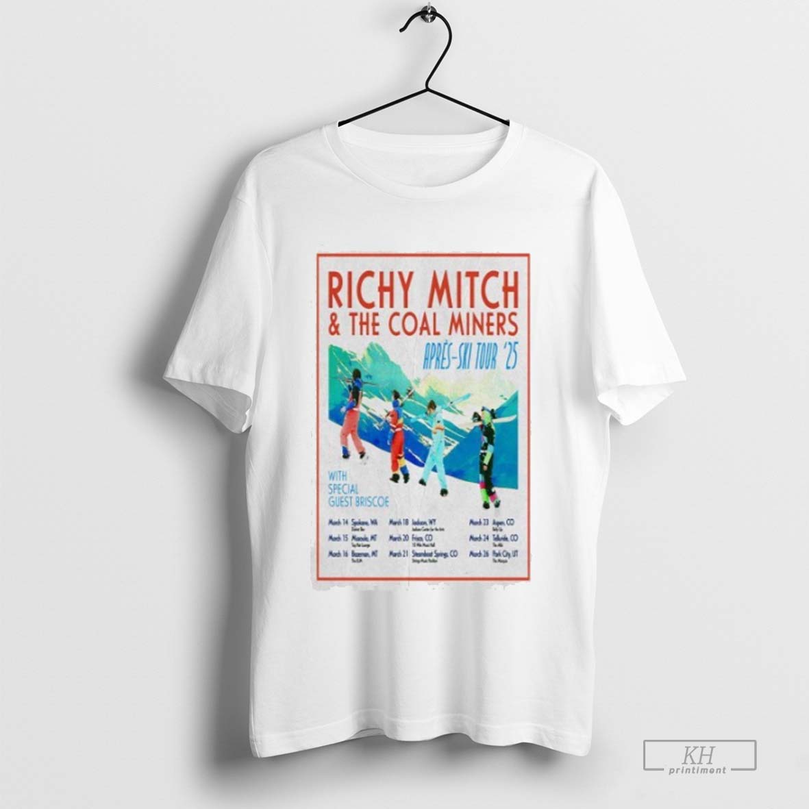 Richy Mitch The Coal Miners Apres Ski Tour 2025 Poster Shirt Shirt Cutom Poster Coffee Mugs Ornaments