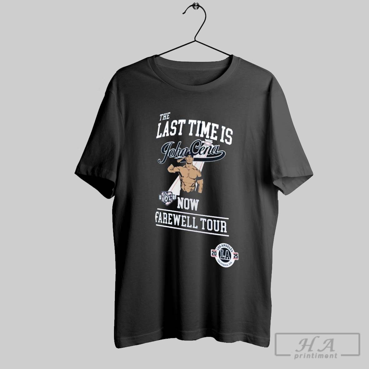 Official The Last Time Is John Cena Farewell Tour 2025 Los Angeles 16X Wwe Shirt