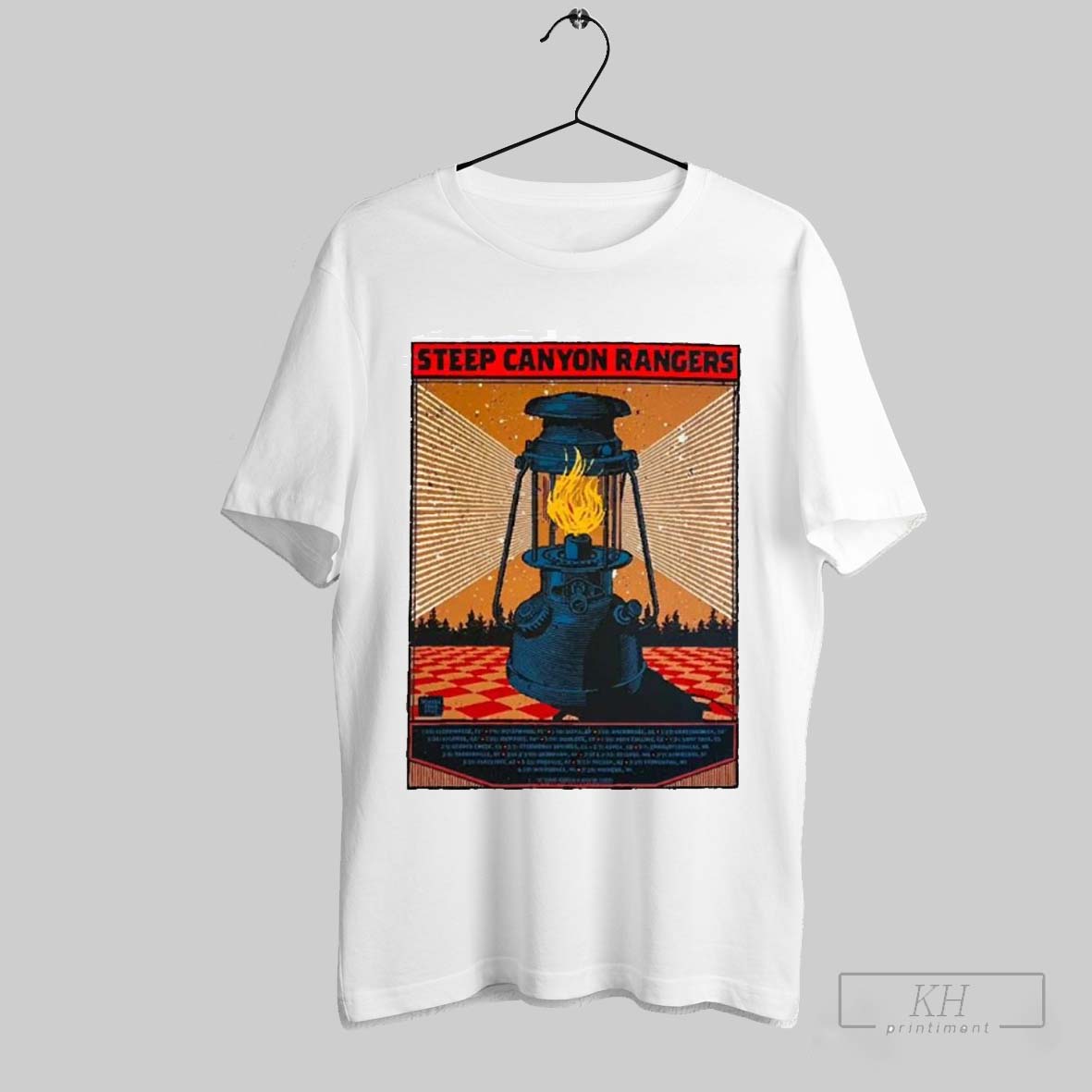 Original Steep Canyon Rangers Official Poster Winter Tour Dates List 2025 Unisex Shirt