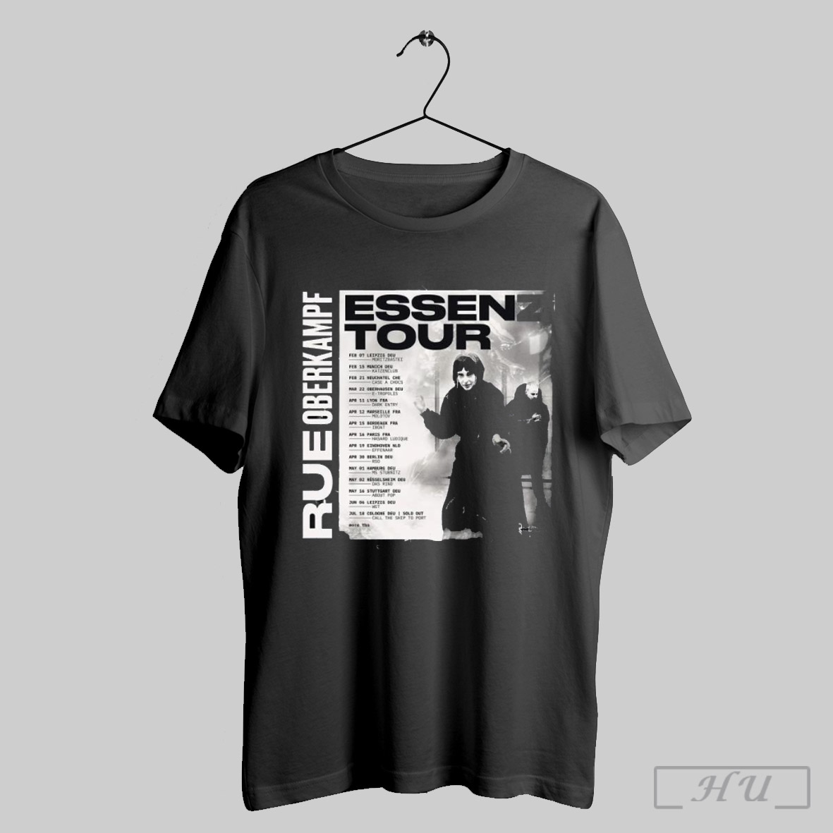 Official Rue Oberkampf Essenz Tour 2025 Shirt Cutom Poster