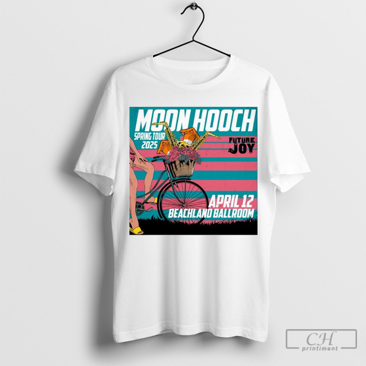 Moon Hooch Future Joy April 12 Beachland Ballroom Spring Tour 2025 Shirt