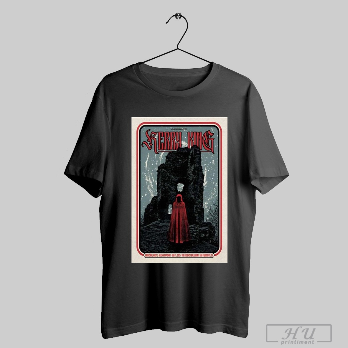 Kerry King The Regency Ballroom January 15Th 2025 San Francisco Tour Shirt