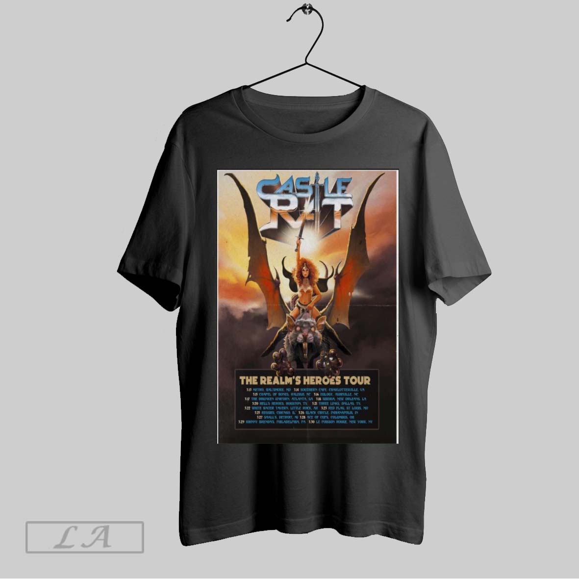 Casile Rat The Realms Heroes Tour 2025 Poster Shirt