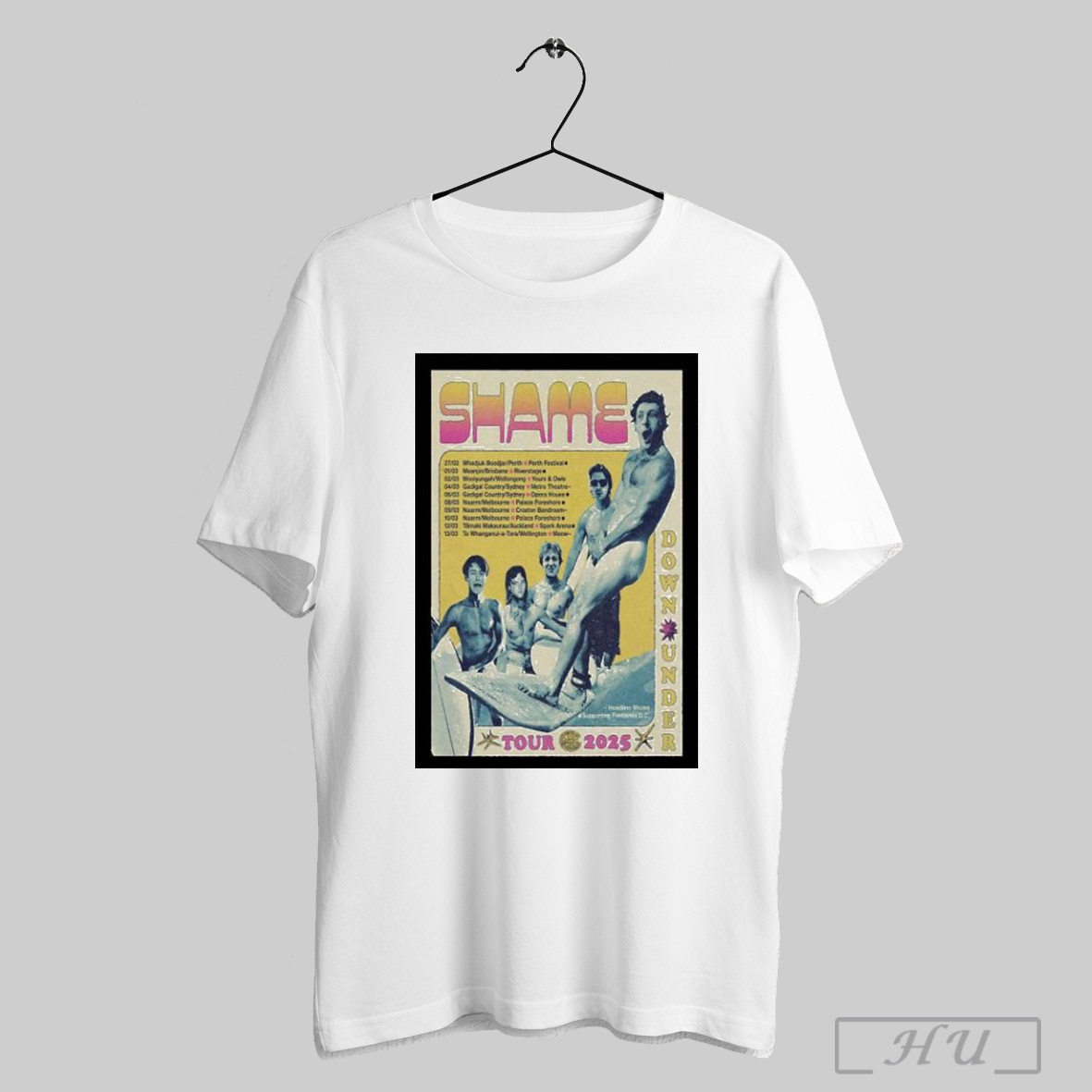Down Under Tour 2025 Shame Poster Shirt Poster
