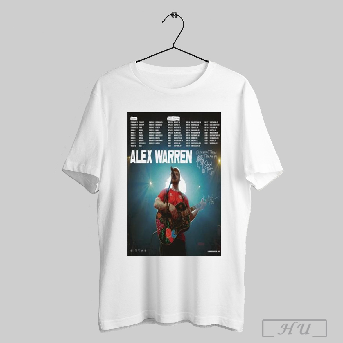 Cheaper Than Therapy Tour 2025 Alex Warren Poster Shirt Poster