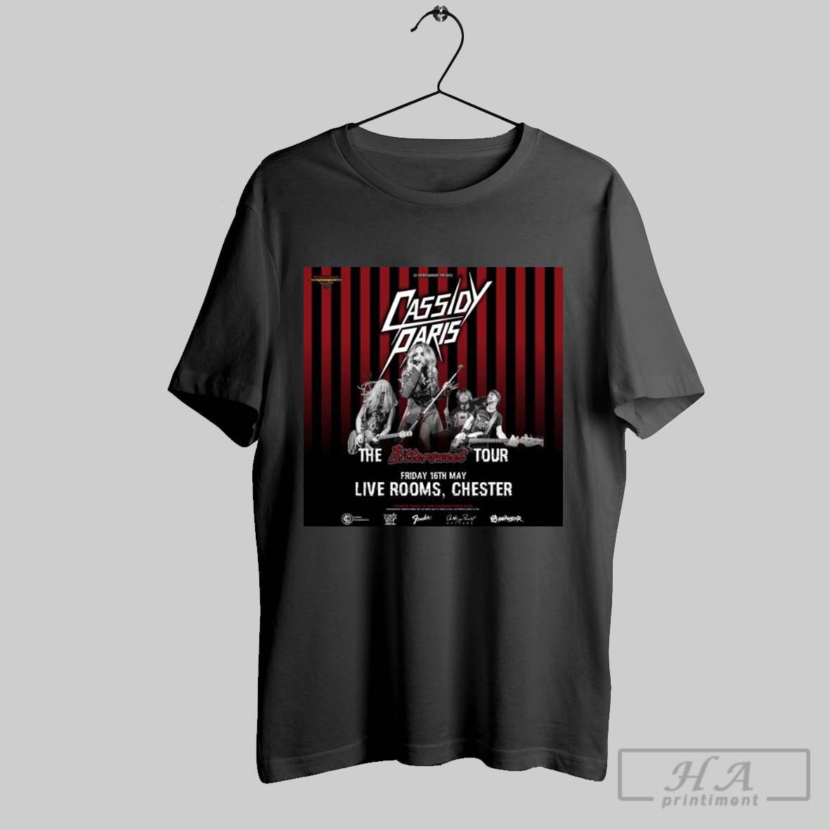 Shirt Cassidy Paris , Cassidy Paris Tour 2025 Shirt