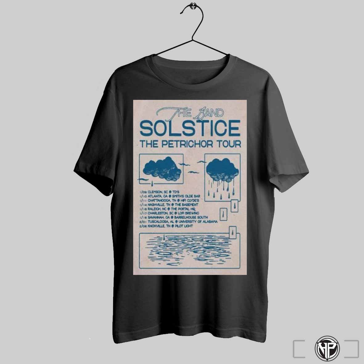 The Band Solstice The Petrichor Tour 2025 Shirt Trendy Sweatshirt