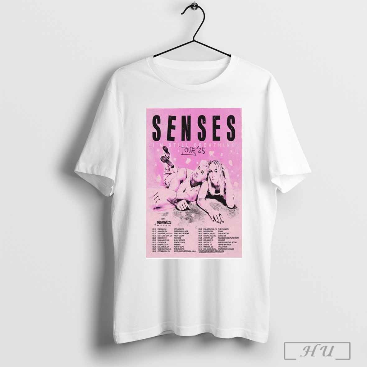 Senses Tour Im Still Breathing 2025 Shirt
