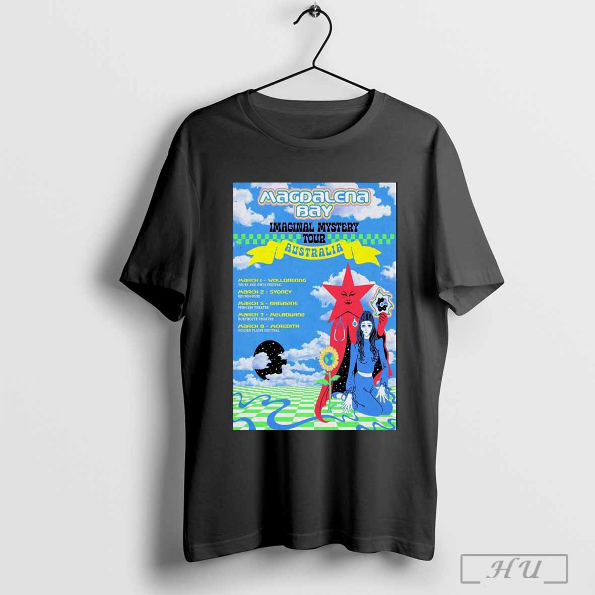 Magdalena Bay Imaginal Mystery Tour Australia 2025 Poster Shirt