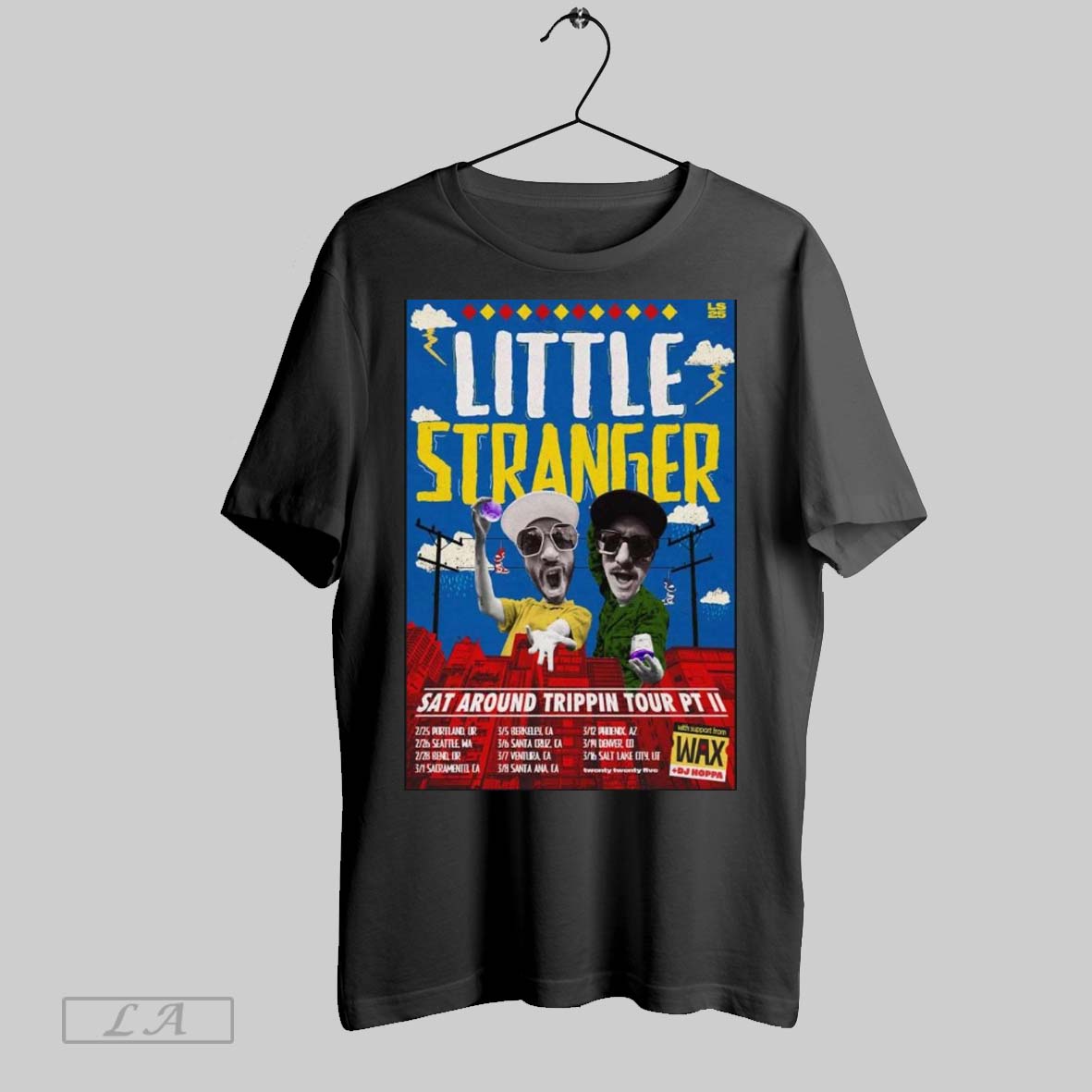 Little Stranger Sat Around Trippin Tour Pt Ii 2025 Poster Tour Shirt