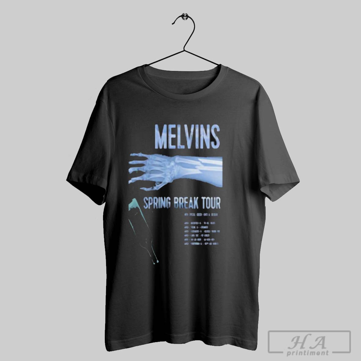 Melvins With Special Guests Spring Break Tour 2025 Shirt