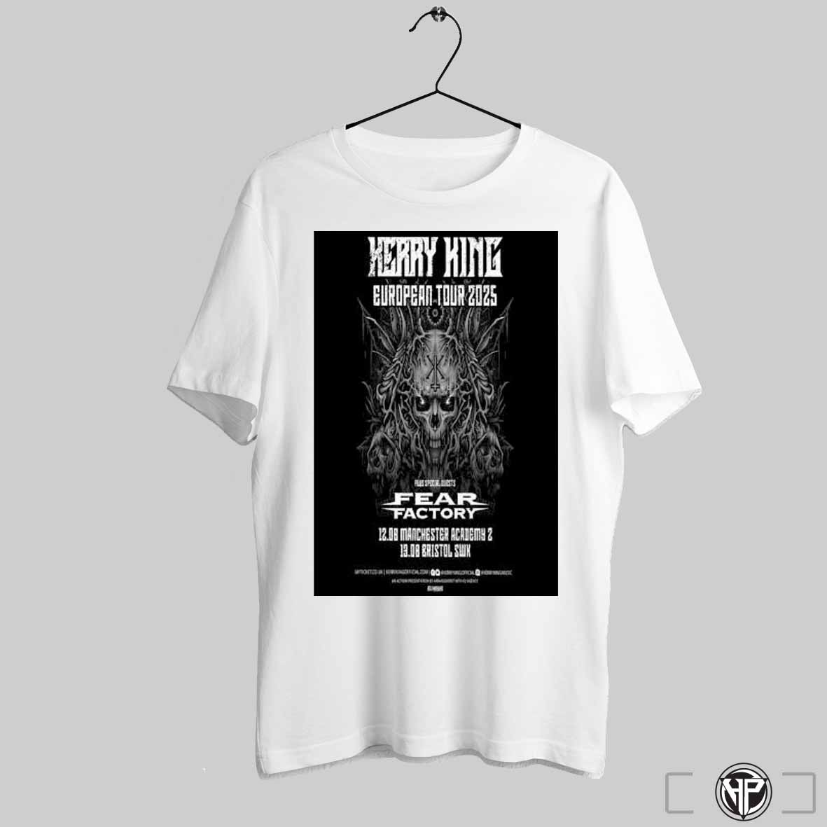 Kerry King European Tour 2025 Fear Factory Shirt Trendy Sweatshirt