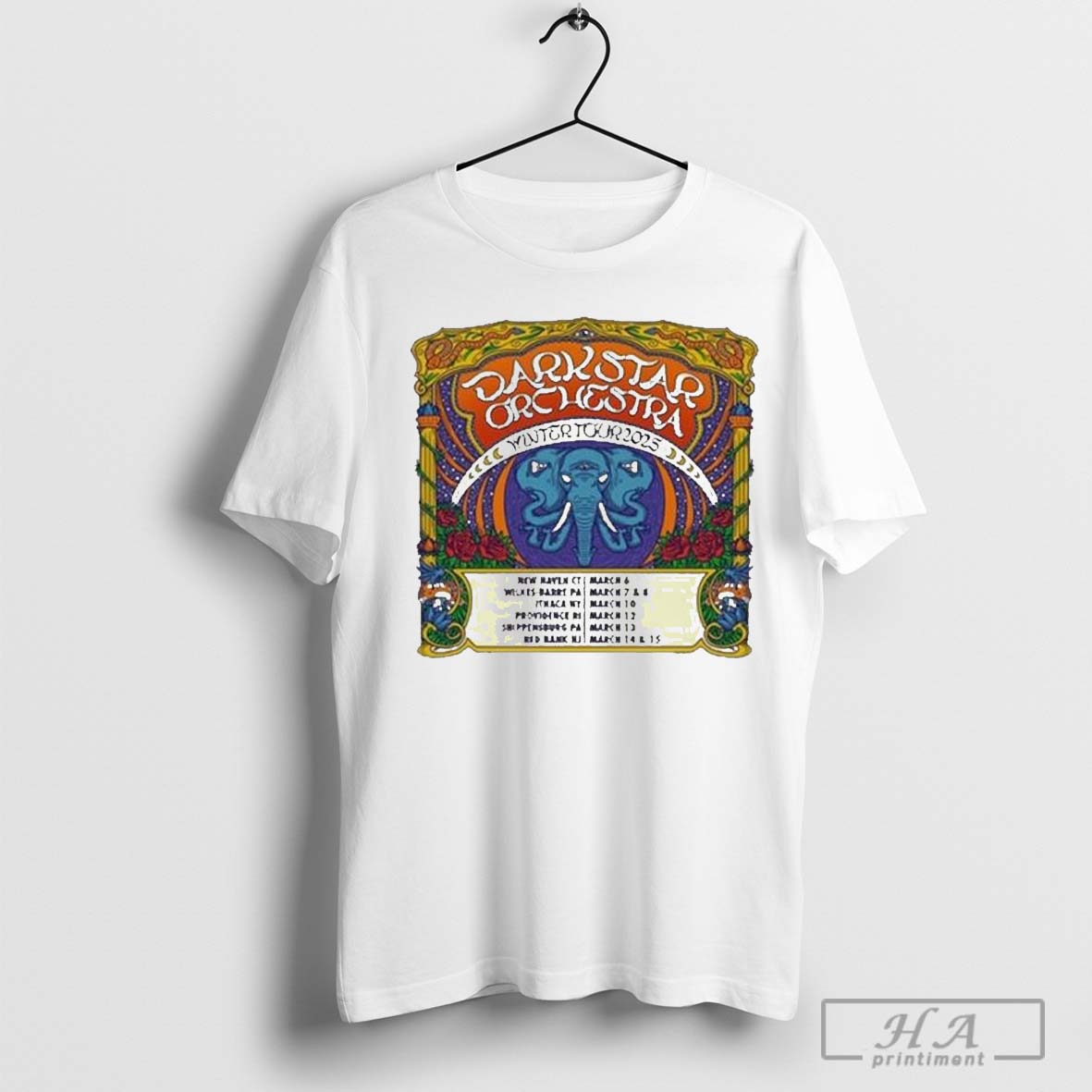 Dark Star Orchestra Winter Tour 2025 Dates Event March Shirt