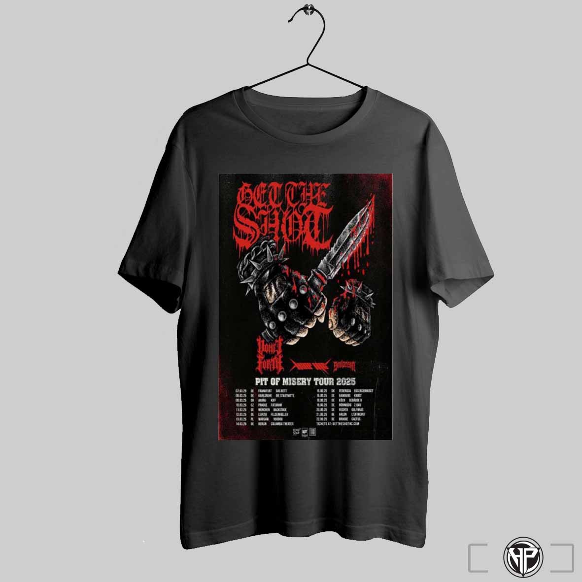 Get The Sband Pit Of Misery Tour 2025 Poster Shirt Trendy Sweatshirt