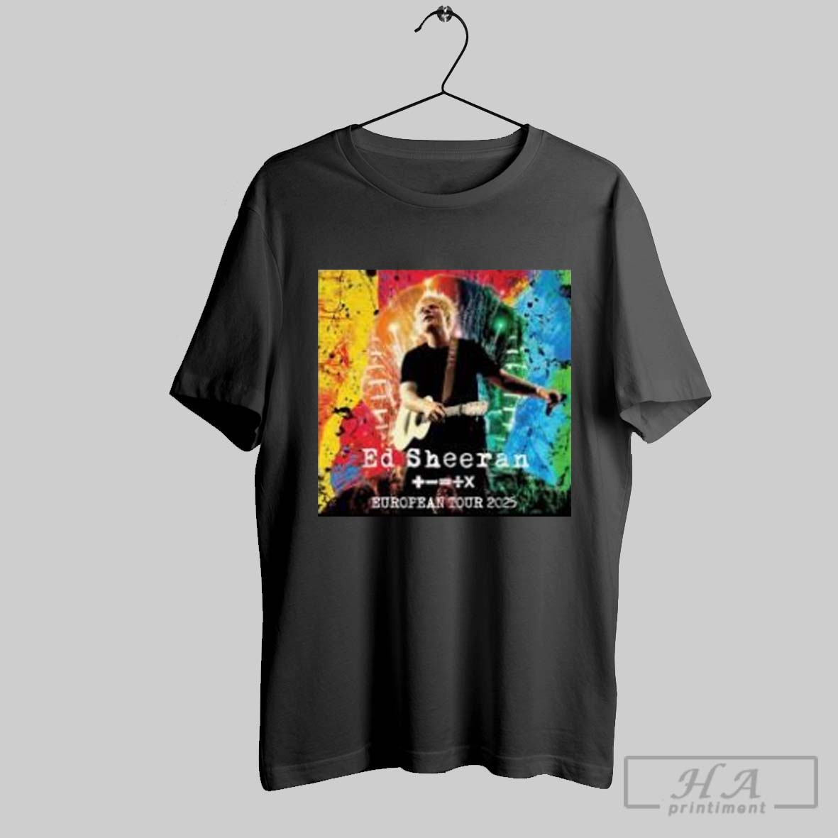 Ed Sheeran Mathematics European Tour 2025 Shirt
