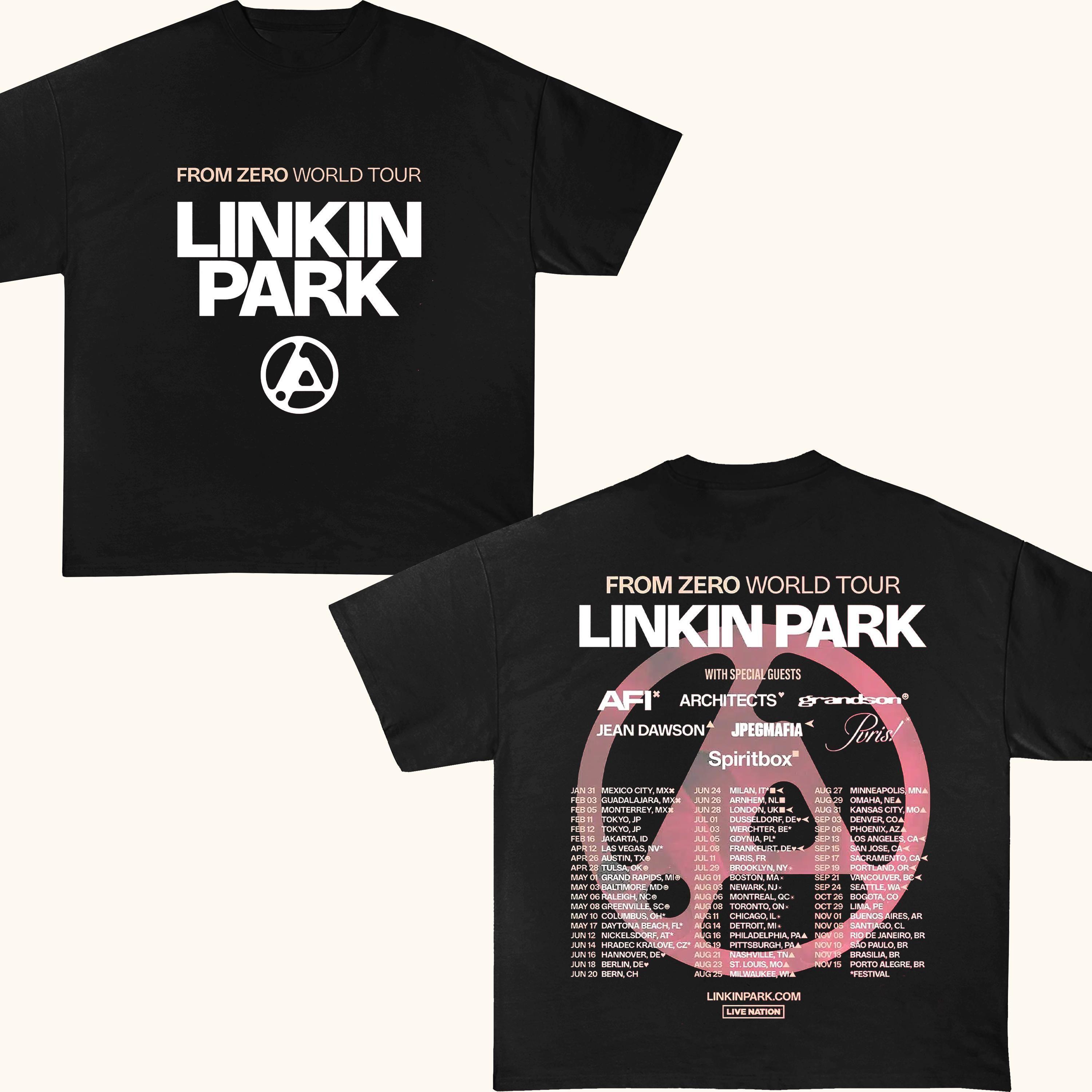 Linkin Park From Zero World Tour 2025 Shirt Apparel
