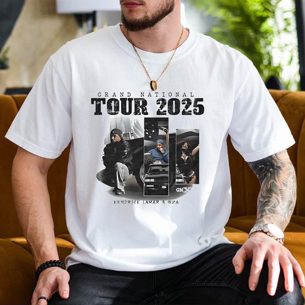 Grand National Tour 2025 Kendrick Lamar And Sza Shirt
