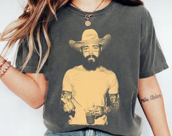 Vintage Post Malone Rap Music Merch Shirt, Retro Post Malone Shirt Rap 90S Tee, Post Malone Tour Rapper Gift Bootleg For Fans Men Women