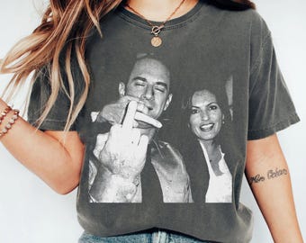 Retro Comfort Elliot Stabler And Olivia Benson Shirt, Elliot And Olivia Shirt, Law And Order Svu Tee, 90S Graphic Tee, 90S Movie Shirt