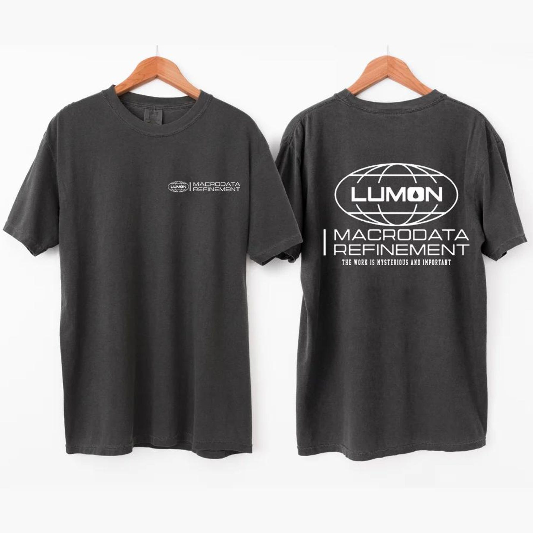 Lumon Macrodata Refinement Severance Shirt - Minimalist Severance Inspired Tee, Sci-Fi Tv Show Fan Shirt