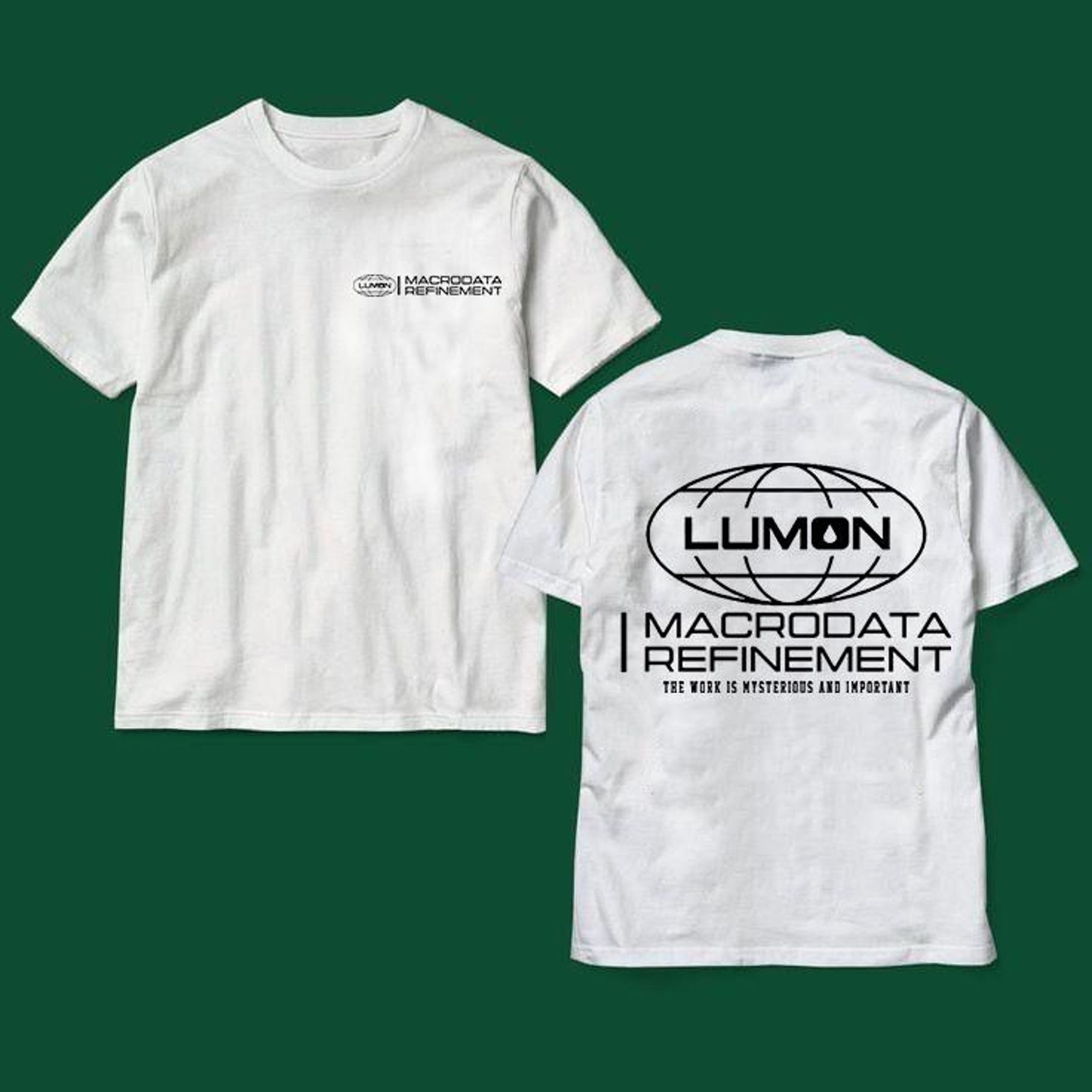 Lumon Macrodata Refinement Severance 2025 Shirt - Minimalist Severance Inspired Tee