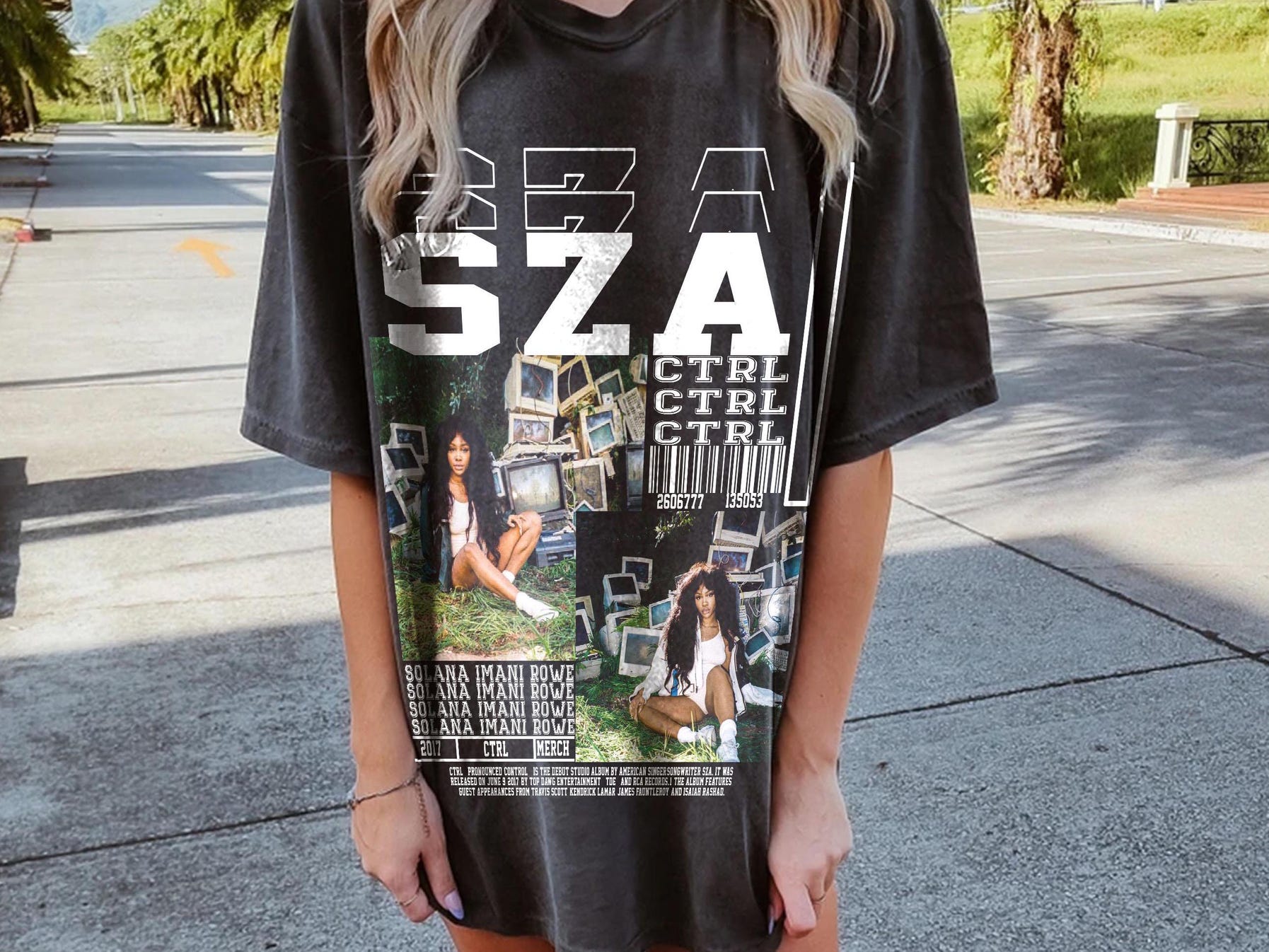 Sza - Ctrl Merch AestheticShirt, Vintage Shirt, Booleg Tshirt Sza